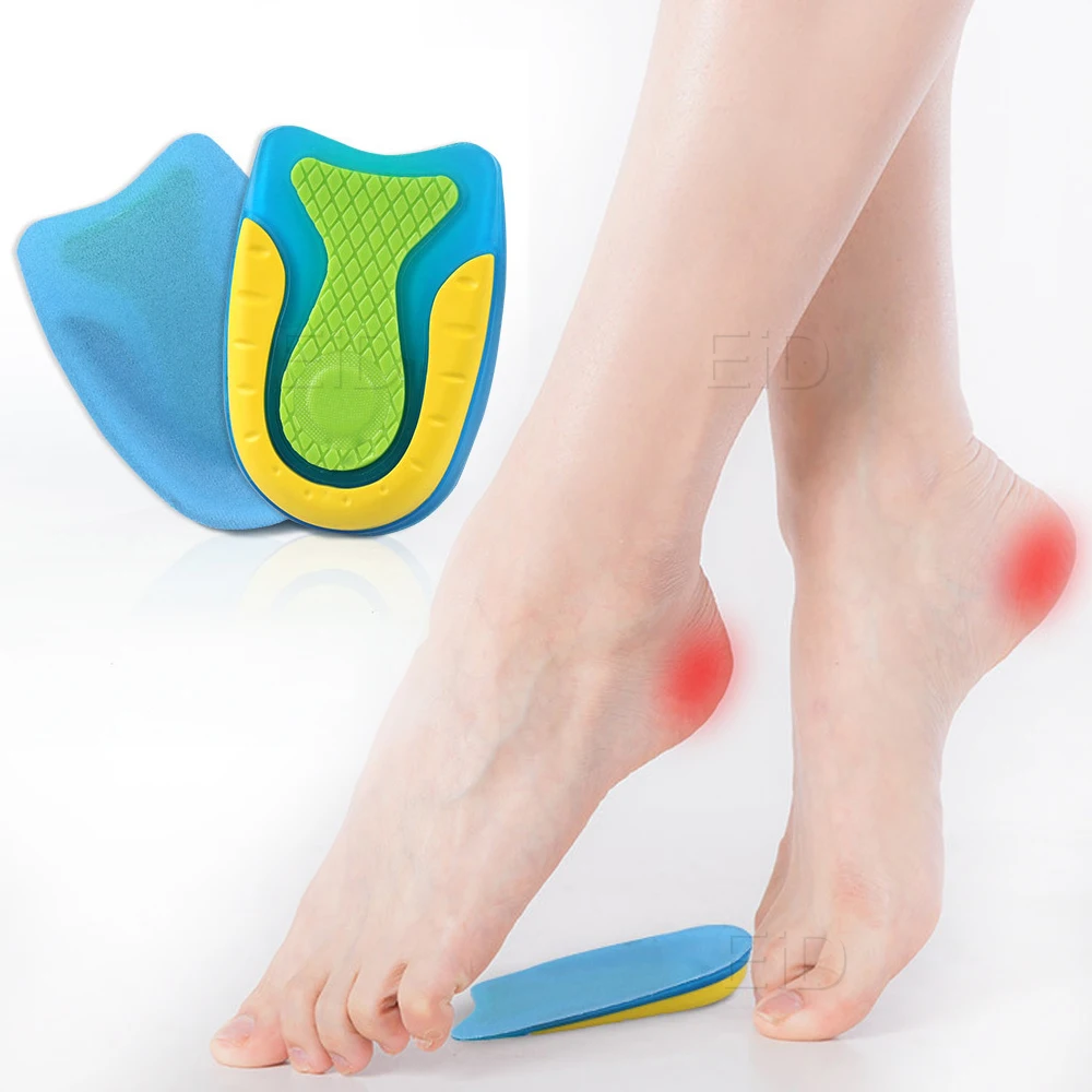 EiD Gel Insole Silicone Orthopedic Foot Care For feet Shoes Sole Sport Insoles Shock Absorption Pads Arch Orthotic Pad Insole