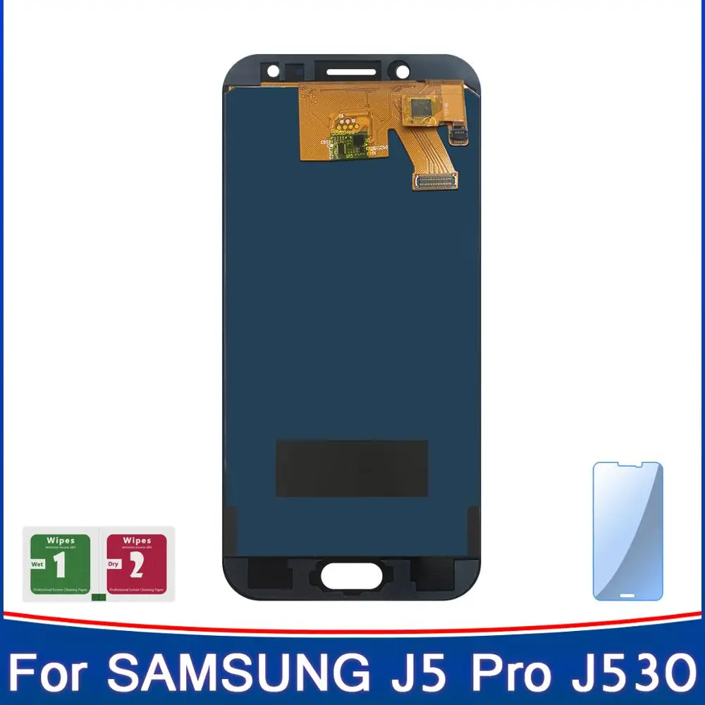 Дисплей с регулируемой яркостью для Samsung Galaxy J5 2017 Pro J530 J530F J530M SM High TFT LCDTouch панель