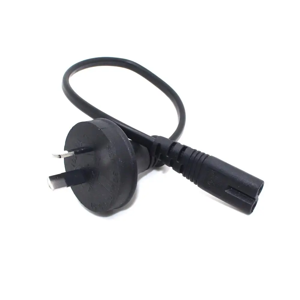 Австралийский 2-контактный штекер AS3112 к гнездовому адаптеру питания IEC C7