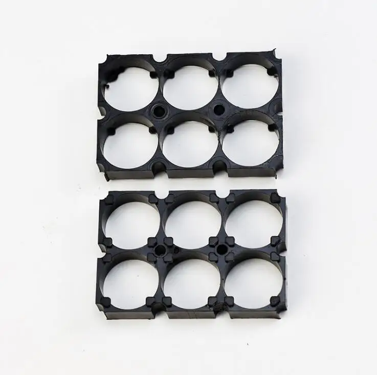 

300pcs/lot MasterFire 2*3 21700 Battery Holder Bracket Cell Safety Anti Vibration Plastic Brackets For 21700 Lithium Batteries