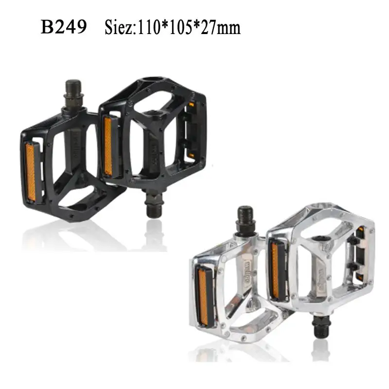 Педали Wellgo B249DU алюминиевый сплав MTB дорожный велосипед 110x105x27 мм M21 сверхлегкая