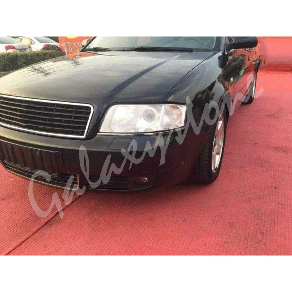 Передний бампер противотуманная светильник РА фара сетчатая Рамка для Audi A6 C5 2003