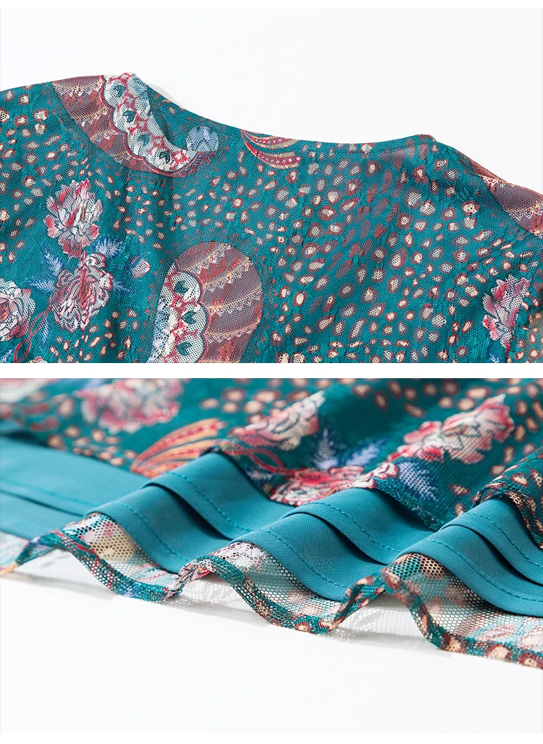 

2021 New Fashion Women Clothing Casual Short Sleeve V Neck Summer Dress Floral