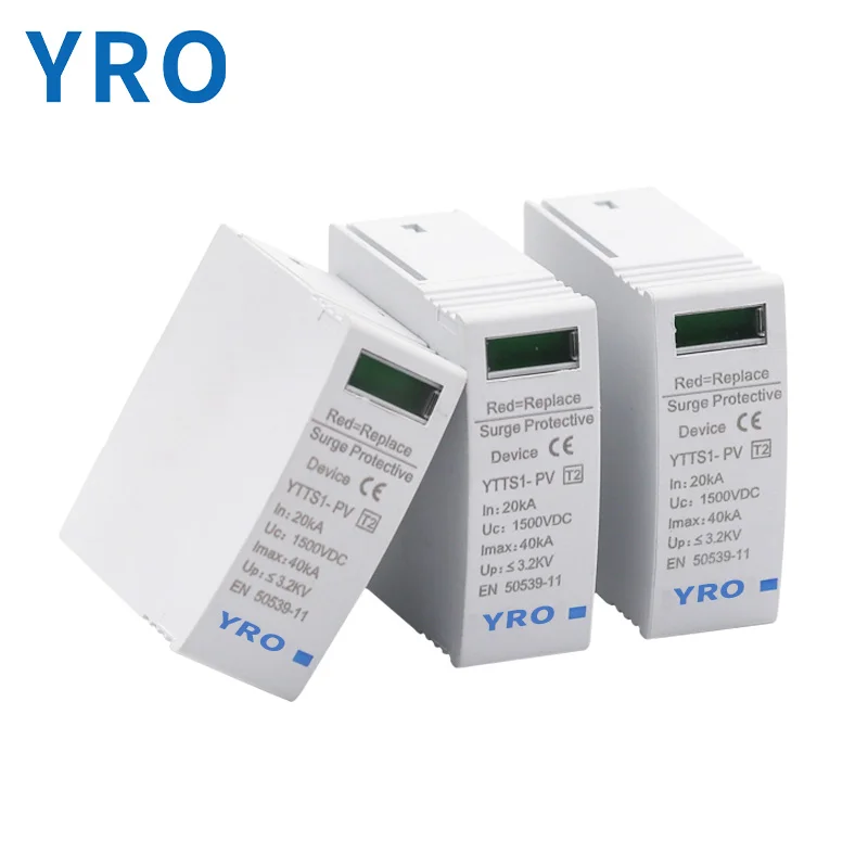 Устройство защиты от перенапряжения DC SPD 3 P 20 40KA 1000 в 1500 В устройство низкого