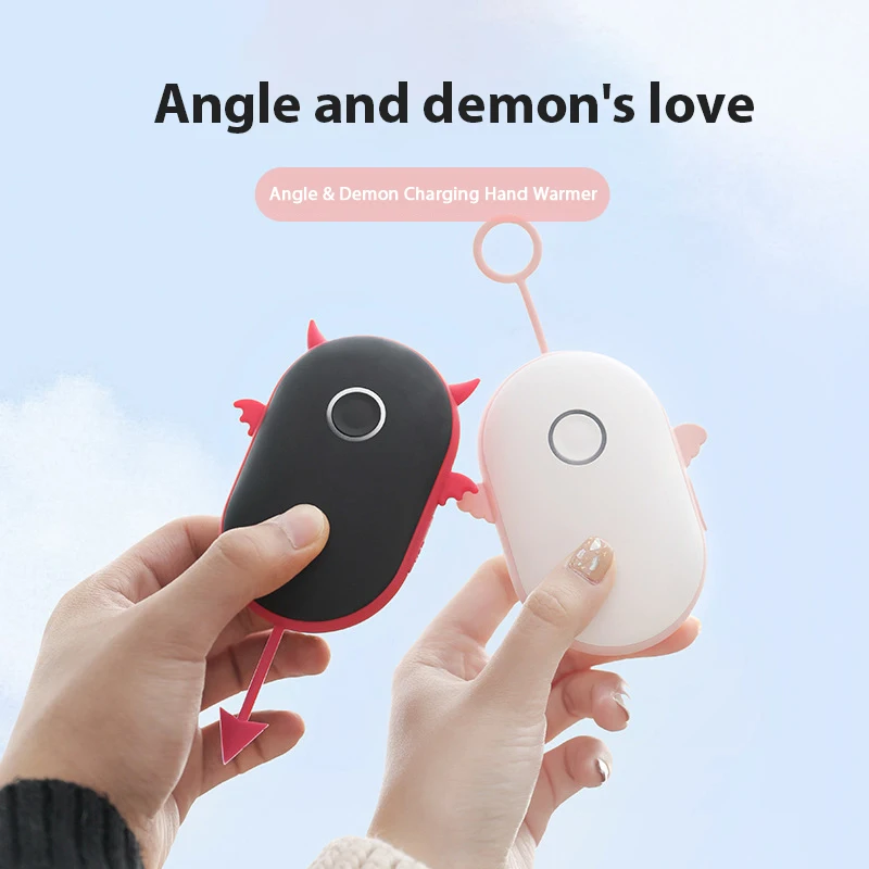 

USB Rechargeable Hand Warmer Heater Travel Handy Pocket Warmer Quick Heating