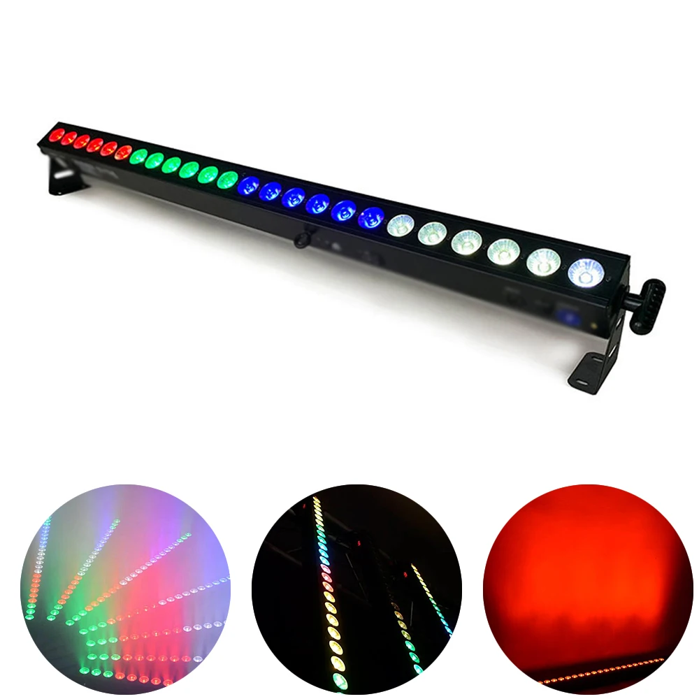 

Светодиодный настенный светильник DMX512, 4 в 1, 24 х4 Вт