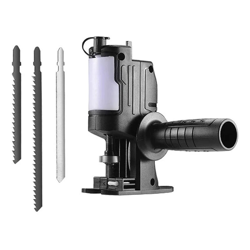 

Reciprocating Saw Set Portable Multifunctional Electric Drill Chainsaw Safe Woodworking Tools For Wood And Metal Cutting