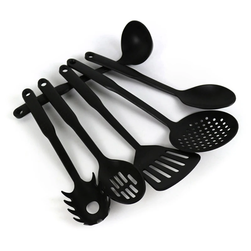 

6Pcs/Set Plastic Spatula Kitchen Tool Cookware Shovel Tool Non-stick Soup Spoon Kitchen Tools Set