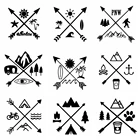 Симпатичные Приключения Авто Наклейка s для виниловый декор для автомобиля наклейка на автомобиль наклейка и наклейки на окно наклейка для стайлинга автомобилей