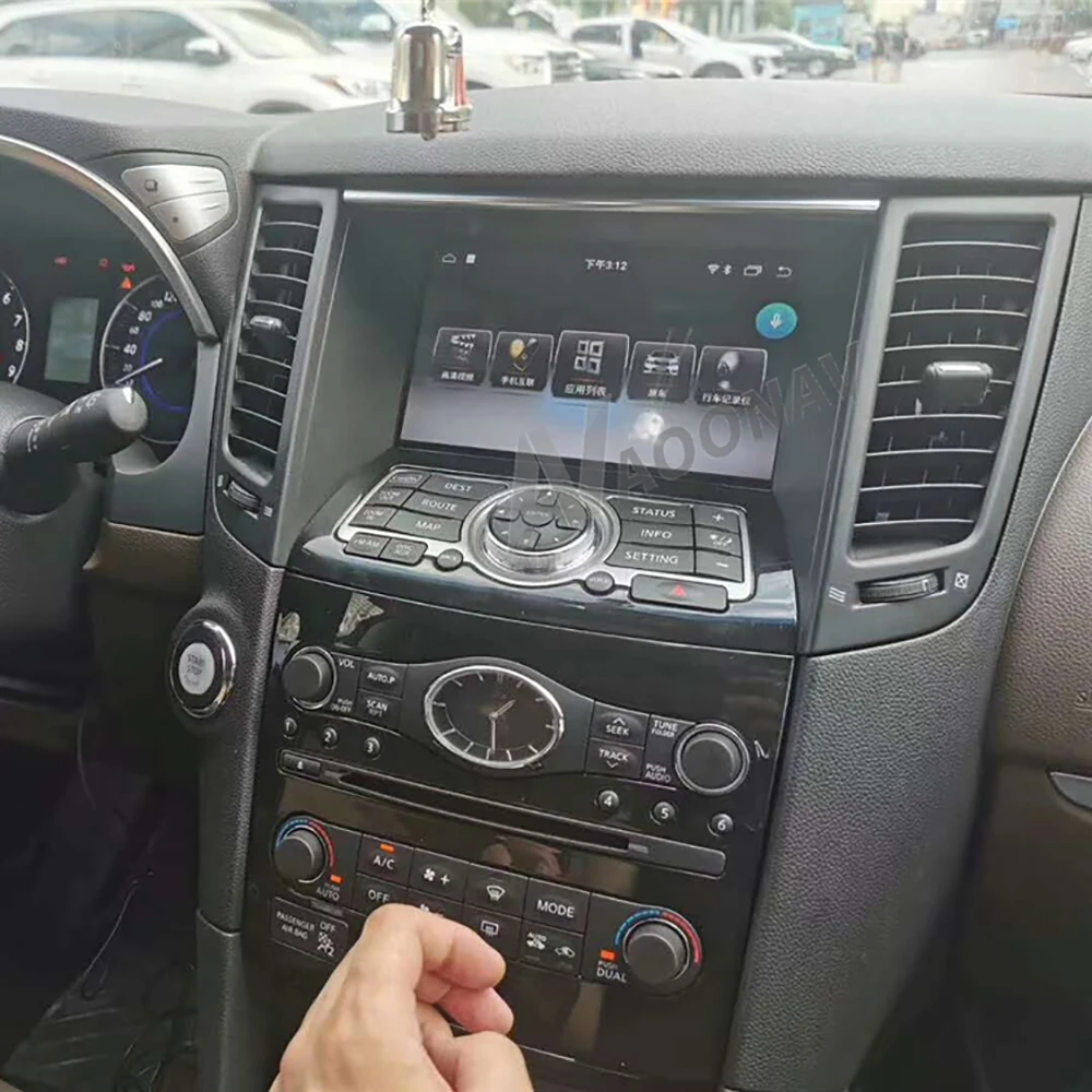 Автомагнитола для Infiniti QX60 JX35 FX35 G25 G37 Ex25 QX50 мультимедийный плеер с GPS-навигацией