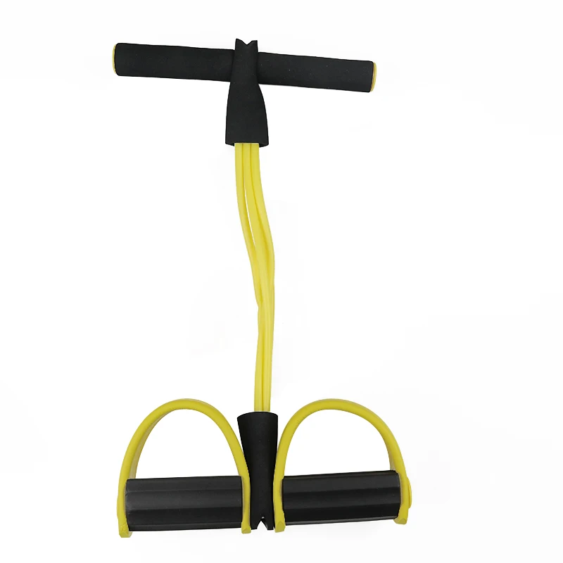 

Fitness Gum 4 Tube Resistance Bands Latex Pedal Exerciser Sit-up Pull Rope Expander Elastic Yoga equipment Pilates Workout
