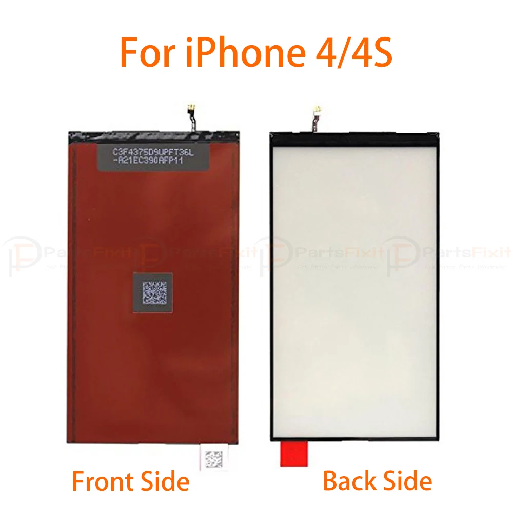 PF ЖК-дисплей задняя светильник пленка для iphone 4/4S/5/5c/5S/6/6 p/6s/6s p/7/7 p/8/8 p Подсветка Замена для iphone ЖК-дисплей Экран refurb
