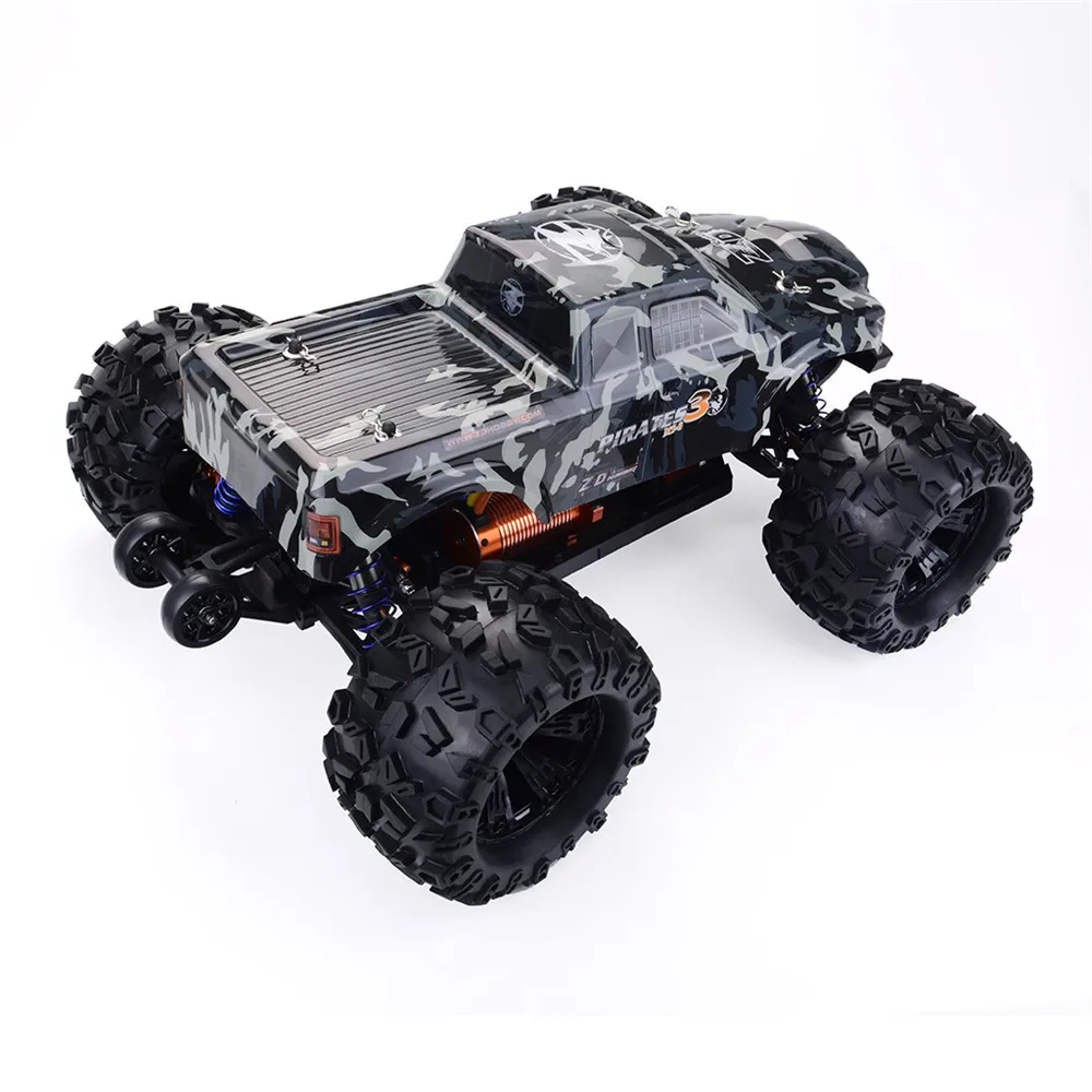 

Радиоуправляемая машина 1:8 ZD MT8 Pirates3 2,4 ГГц 4WD 90 км/ч Радиоуправляемая машина 400 м электрическая бесщеточная модель RTR Игрушки для мальчиков