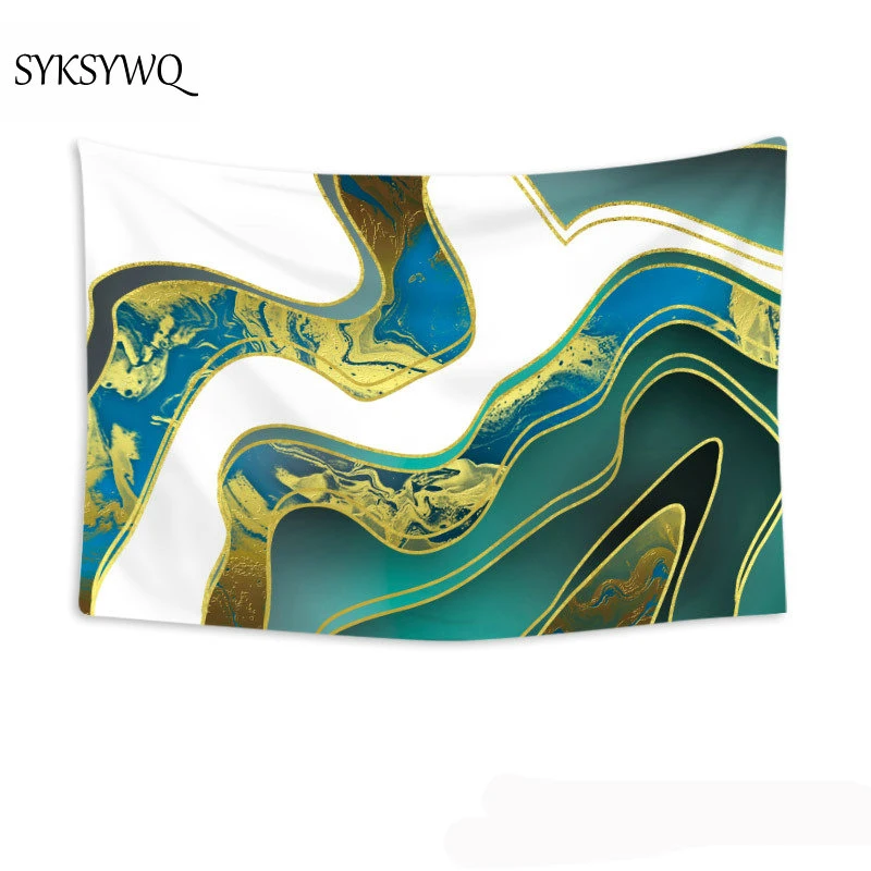 Гобелен под мрамор настенный подвесной простой скандинавский домашний Декор