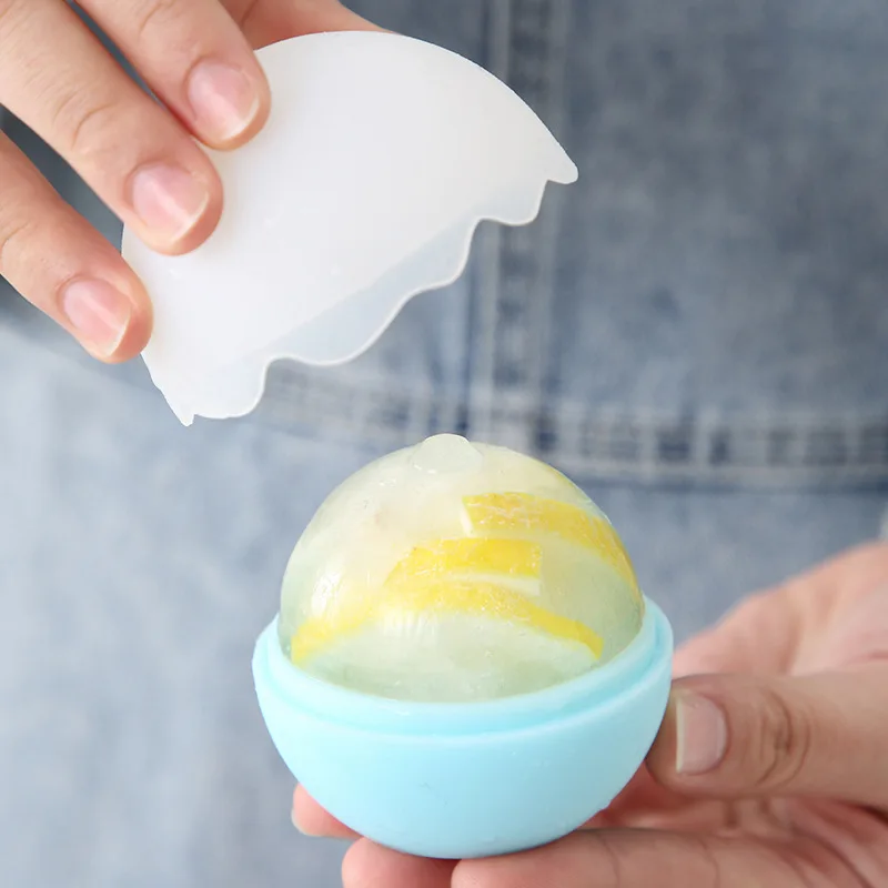 

Ice Cubes Mould Silica Gel Ice Ball Quick-frozen the Homemade Baby Food Supplement Rice Cake Mould Box Ice Tray Lid Bakery Home