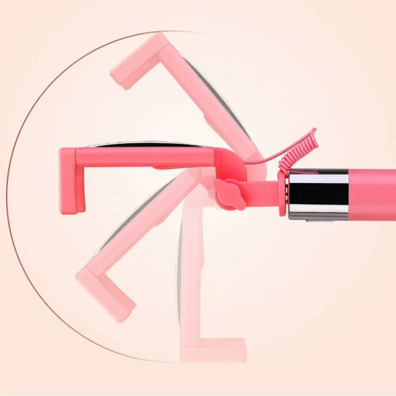 Универсальная мини селфи-Палка с зеркалом вращающаяся на 360 градусов складная