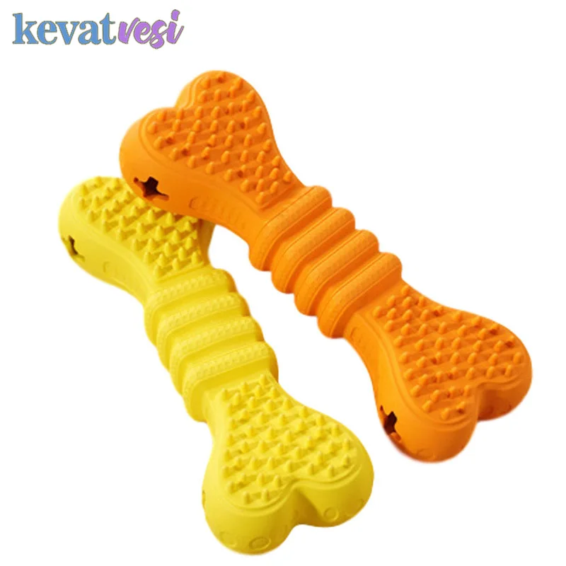 Игрушка Собака Щенок жевательные игрушки в форме кости протекающие для еды