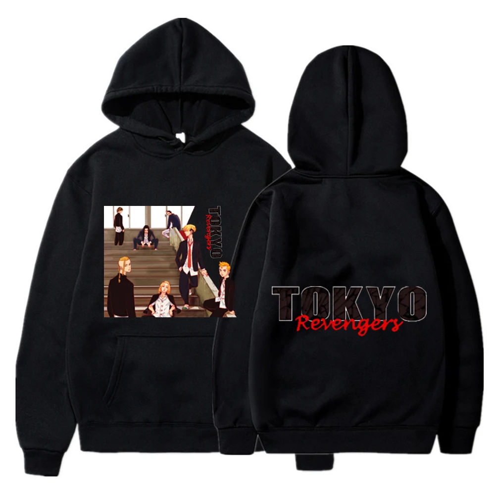 Толстовка с капюшоном японским аниме Токийский призрак милый стиль для косплея