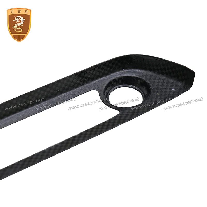 Углеродное волокно центральный регулятор громкости AC Кнопка Крышка отделка