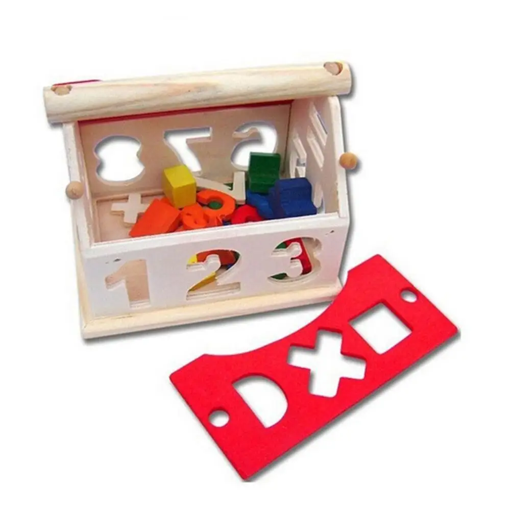 

Childrens Early Education Educational Toy Digital House Disassembly And Assembly House Digital Shape Matching Building