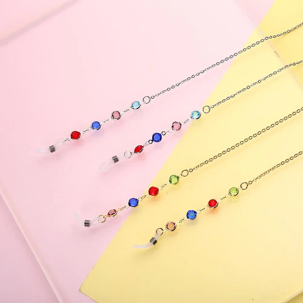 Женская мода красочные инкрустированные бриллиантами противоскользящая