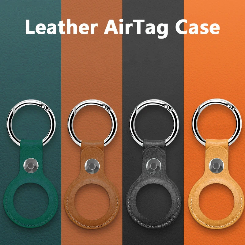 Кожаный чехол высокого качества для Apple airtag защитный Locator Tracker Anti lost Device