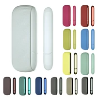 13 colors silicone side cover full protective case pouch for iqos 3 0 outer case for iqos duo accessories