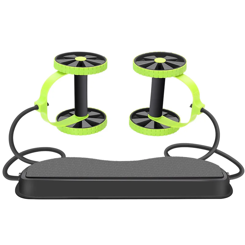 Роликовый тренажер для мышц Ab два колеса Эспандеры брюшного пресса тренажерный