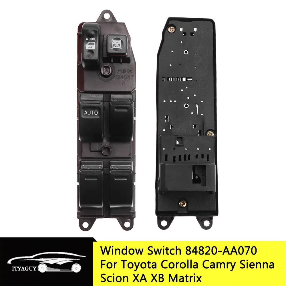 Переключатель Стеклоподъемника для Toyota Camry Sienna Scion XA XB Matrix 84820-AA050 84820-AA070 84820AE012 |