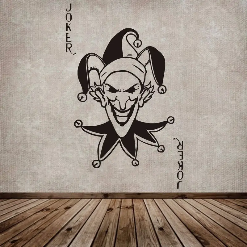 

Casino Sticker Gambling Decal Gamble Poker Posters Vinyl Wall Decals Home Decoration Decor Mural Casino Sticker