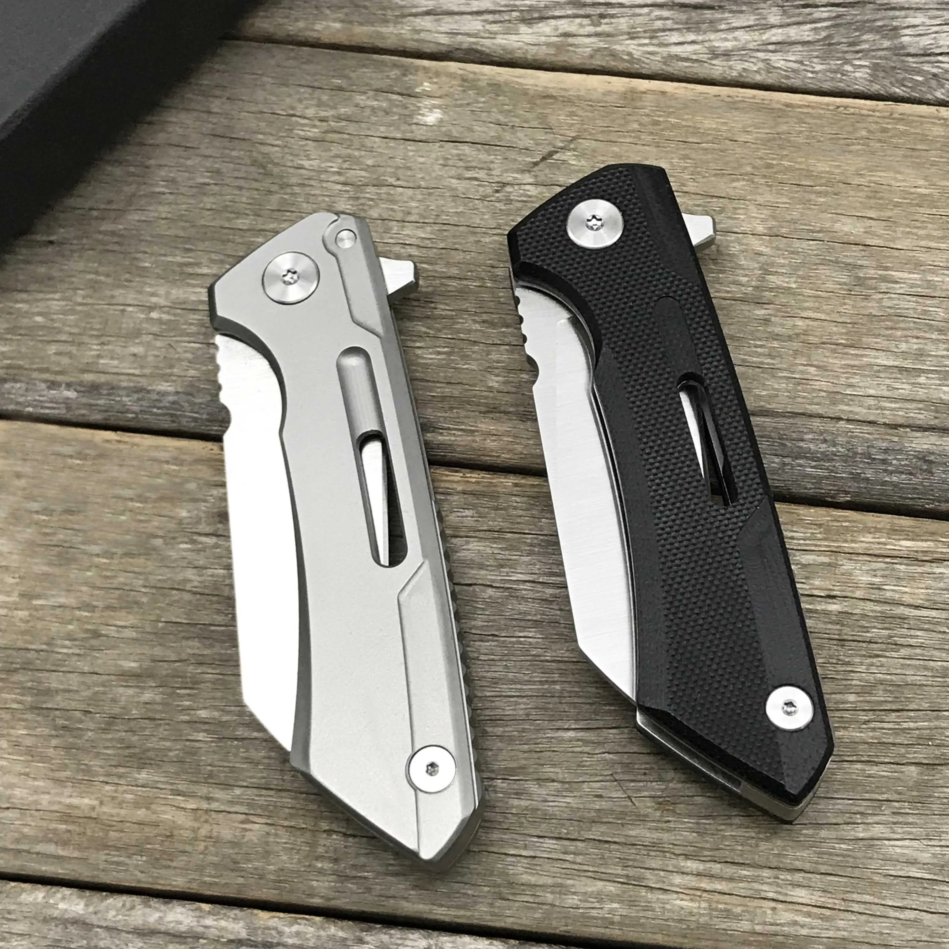 Складной нож LDT Buster D2 Blade из стали/G10 шариковый подшипник тактический для