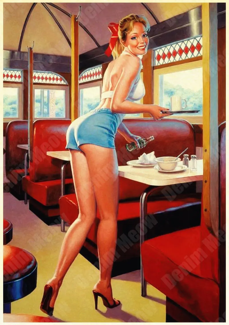 Pin Up Girl табличка винтажная металлическая жестяная вывеска сексуальная девушка декоративные тарелки плакат для бара кафе паба домашний декор железная живопись N116 - Цвет: 6