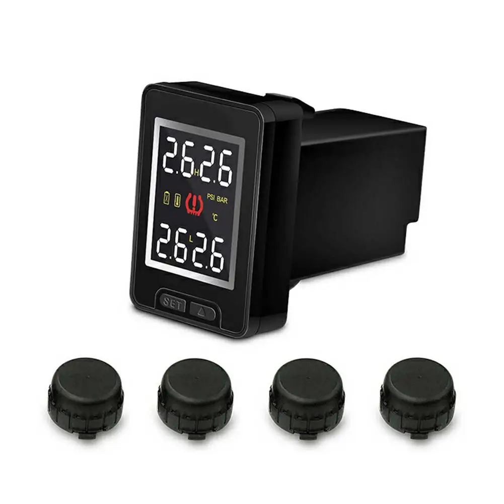 

Car Tire Pressure Monitor TPMS Sensor Kit Auto Security Alarm System 34*23.5mm Monitor For Toyota U912-WF Drop Shipping Hot