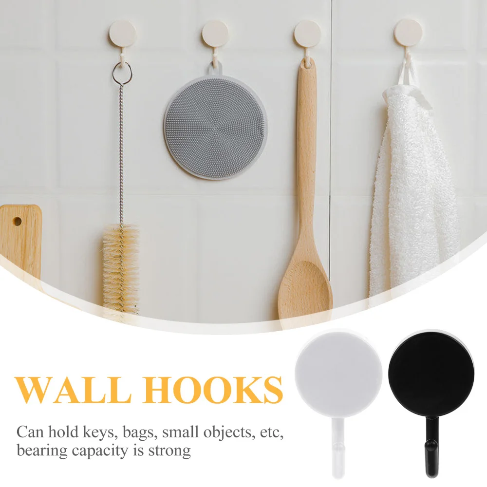 

1 Set 40pcs Household Drilling Storage Hooks Traceless Wall Mount Hooks
