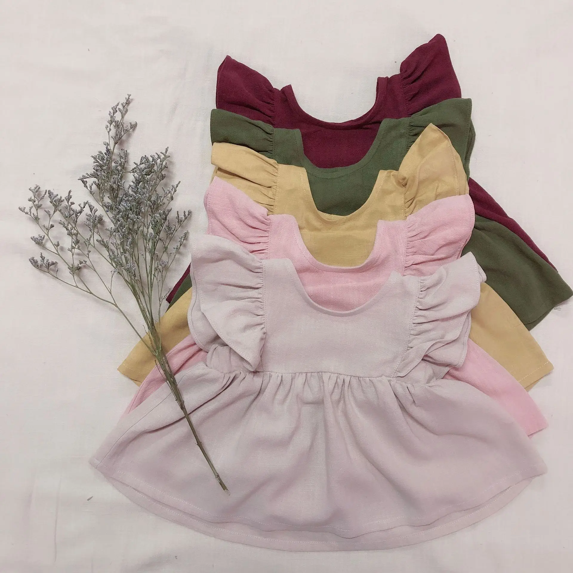 Комплекты одежды для маленьких девочек в европейском и американском стиле