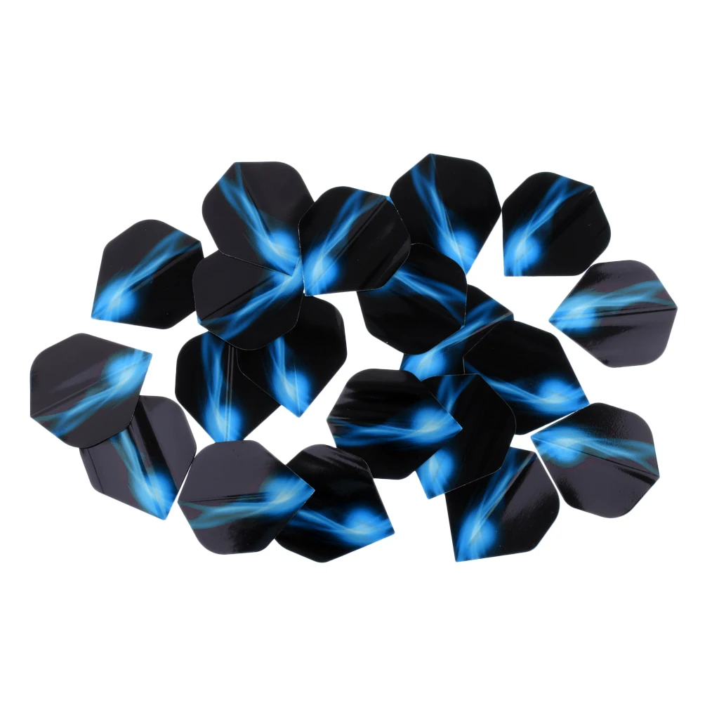 

20 Pieces The Latest Professional Dart Accessories Standard Shape Dart Flights Dart Wing Tail Replacement Accessories