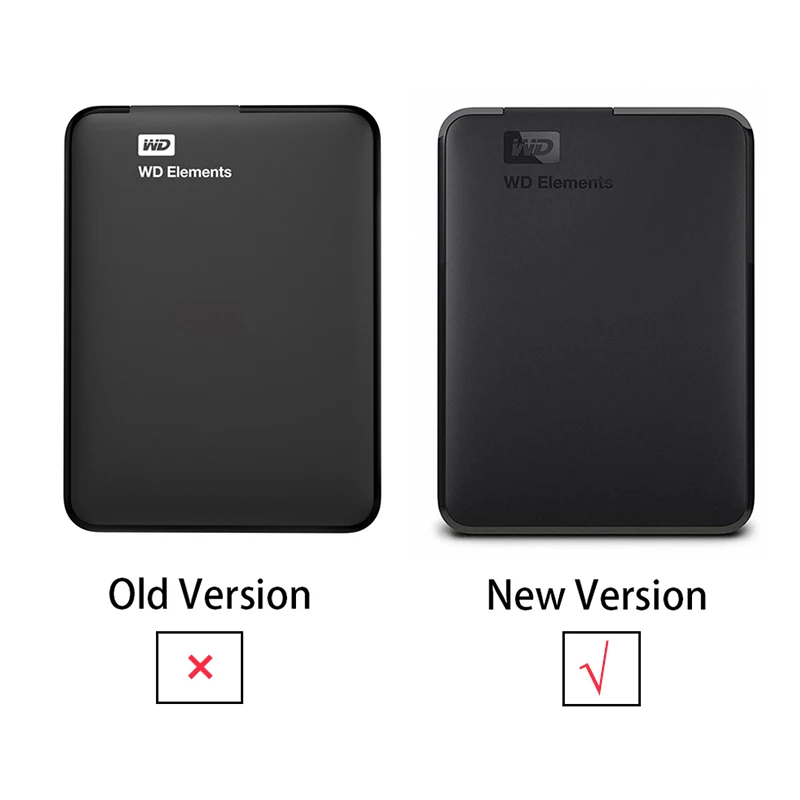 Оригинальный внешний жесткий диск Western Digital WD Elements 5 ТБ 2 дюйма USB портативный HDD |