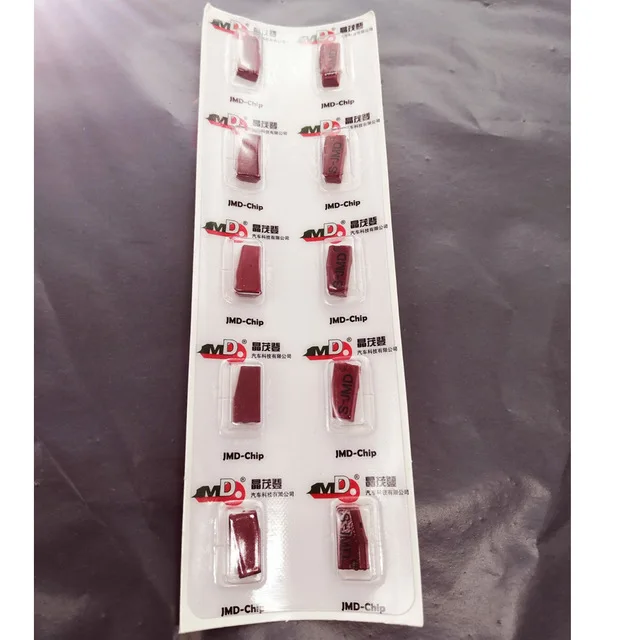 10pcs super red chip JMD King чип для удобный детский ручной ключи копия чип заменить JMD 4C/4D/42/46/48/72G 5 шт./лот JMD красный король - Цвет: 10pcs super red chip