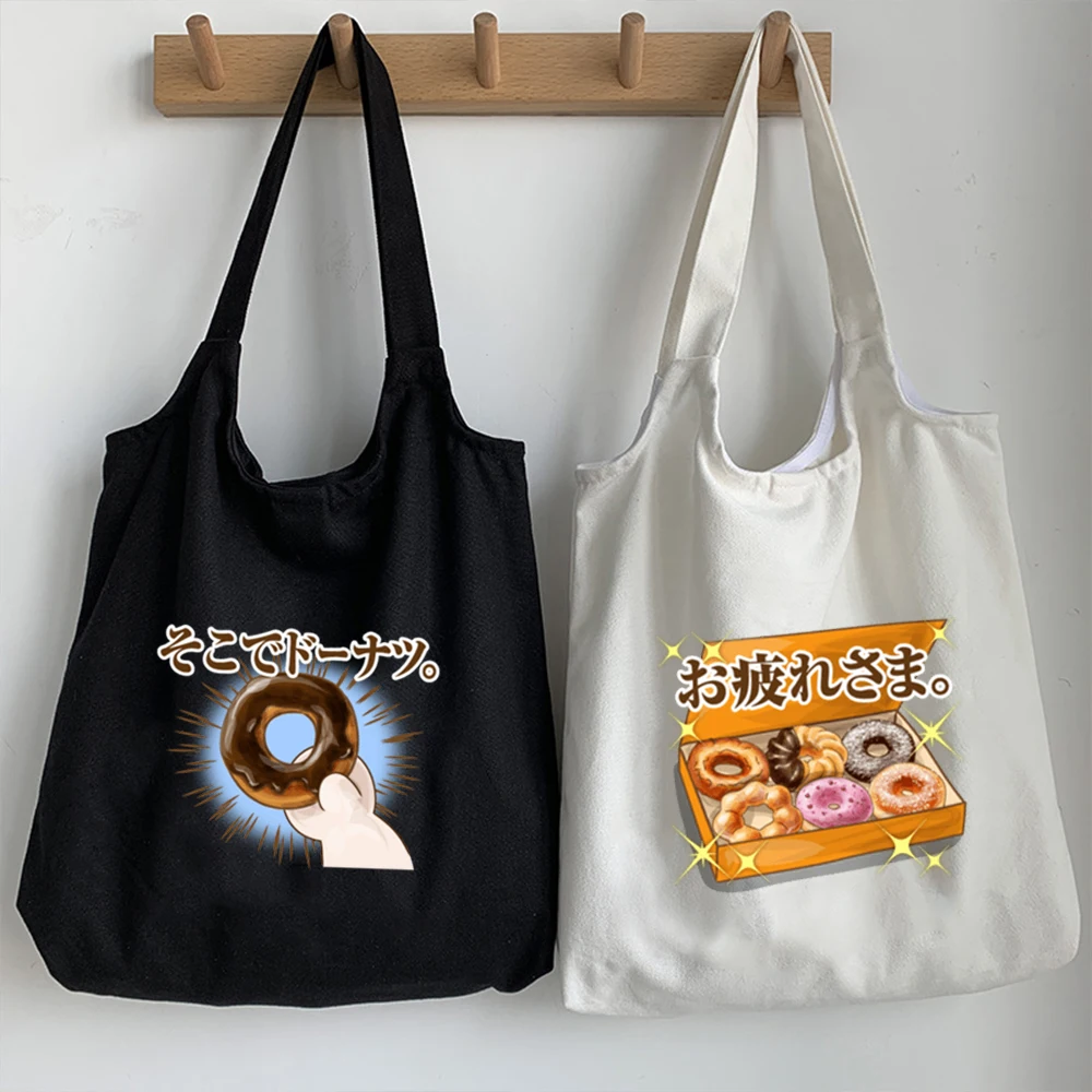 

Women Canvas Tote Ladies Casual Shoulder Bag Foldable Reusable Shopping Bags Beach Bag Female Handbag Carteras Para Mujer Hombro