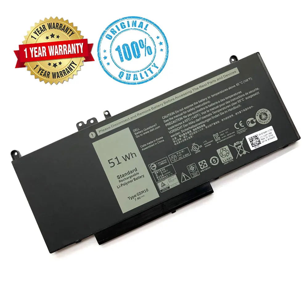 Оригинальный Новый 51Wh G5M10 ноутбук Батарея для DELL Latitude E5450 E5250 E5550 E5470 E5570 7V69Y TXF9M 79VRK