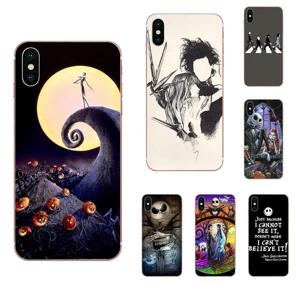 Прозрачный чехол Tim Burton для Huawei P7 P8 P9 P10 P20 P30 Lite Mini Plus Pro 2017 2018 2019|Чехлы-накладки| |