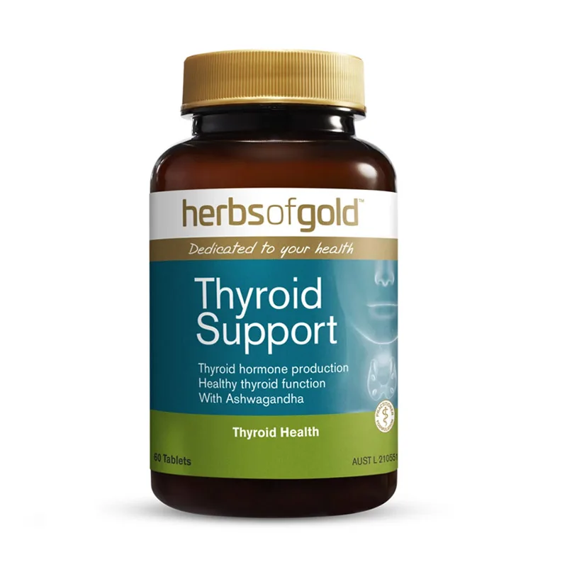 HerbsofGold Thyroid Promoting Tablets 60 Capsules/Bottle Free Shipping