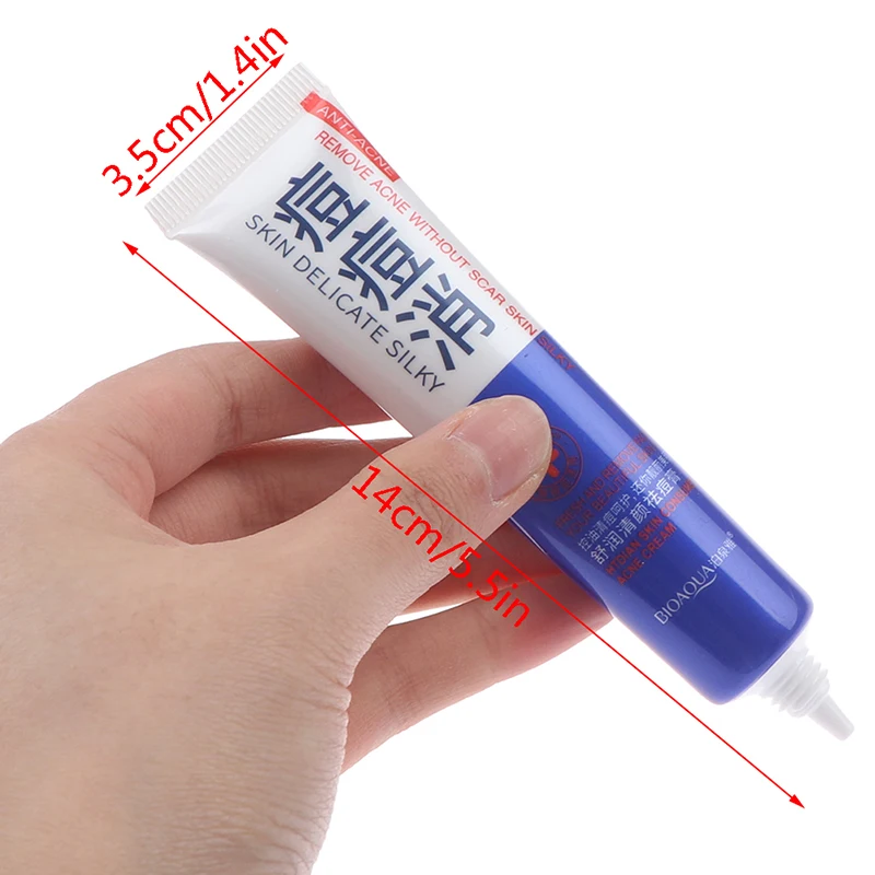 1pcs Anti Acne Cream Oil Control Shrink Pores Nourish Skin Acne Scar Remove Face Cream 30g