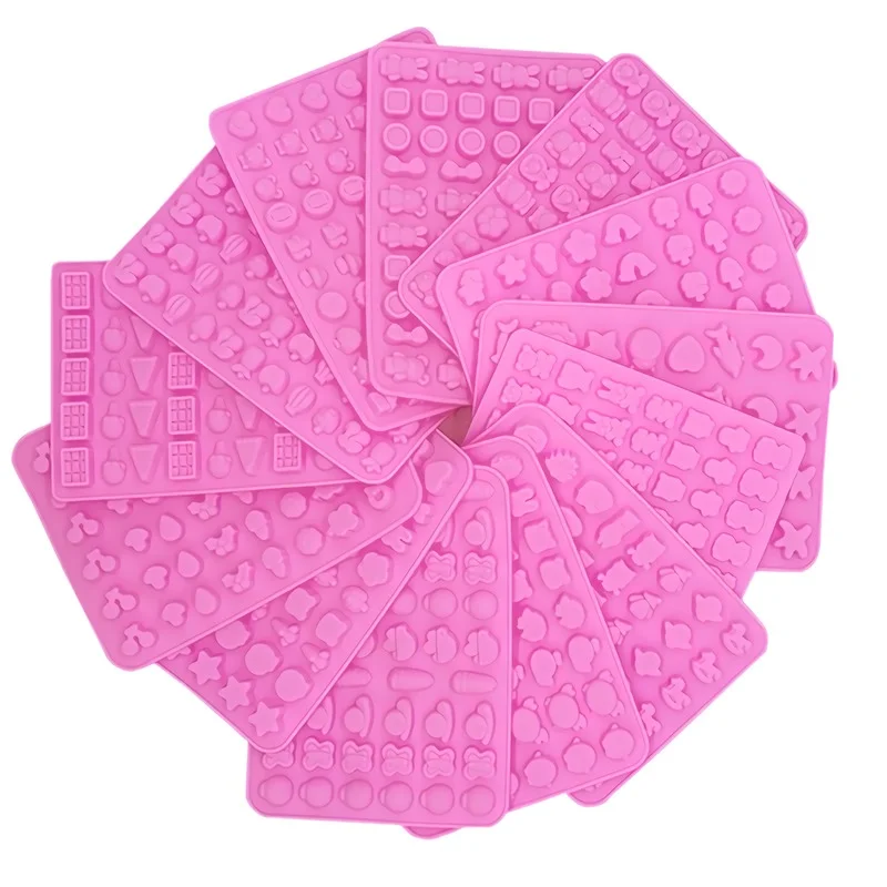 Силиконовая 3D форма легко растягивающаяся для шоколада устойчивая к царапинам