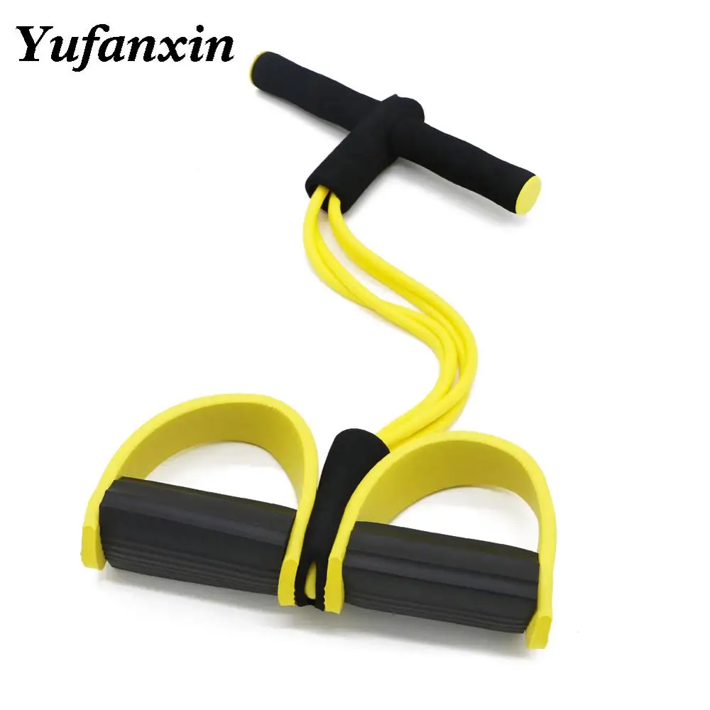 

Fitness Gum Resistance Bands Latex Pedal Exerciser Sit-up Pull Rope Expander Elastic Bands Yoga equipment Pilates Workout