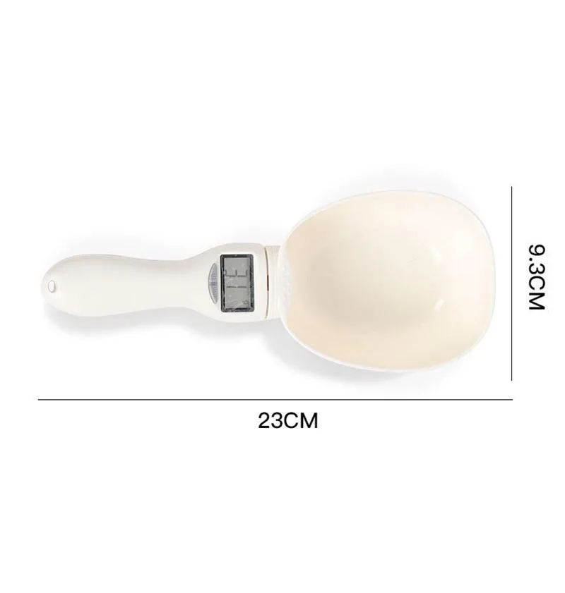 

Pet Dog Food Scale Electronic Measuring Tool Portable Kitten Feeding Bowl Durable Dogs Cats Measuring Spoon Pet Accessories