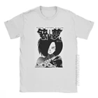 Футболка Gunnm Alita для мужчин, футболка с изображением ангела битвы для отдыха из комиксов и фильмов аниме, японская футболка, мужские топы, серая футболка, 100% хлопок
