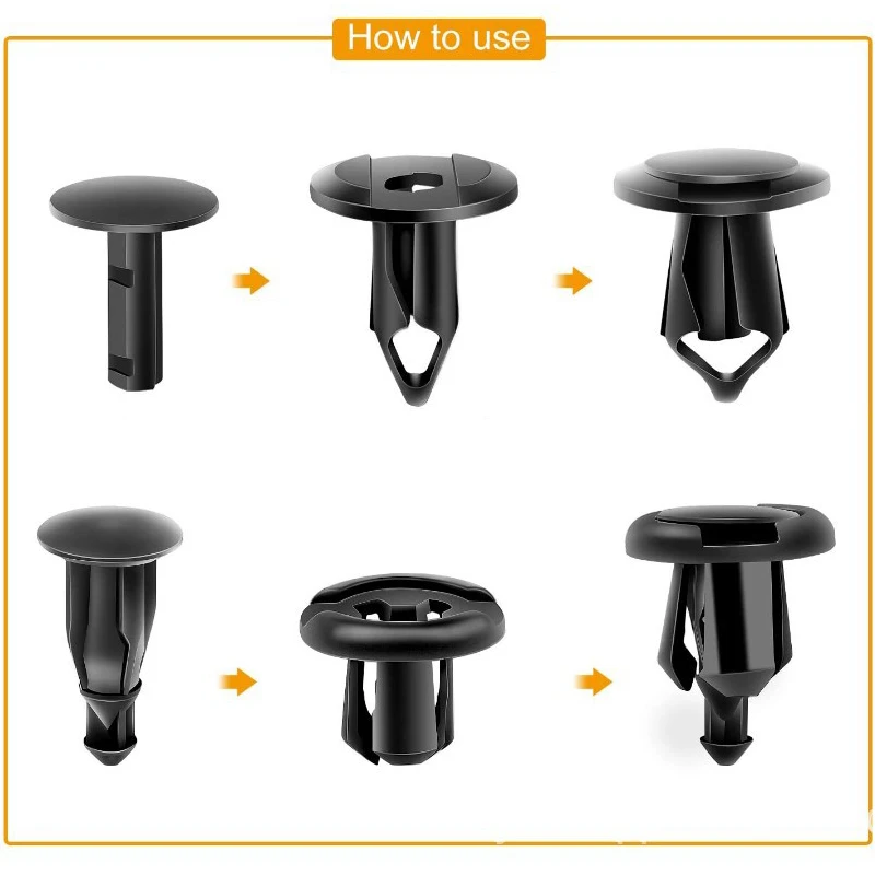 200 шт. клипса для автомобильного крепления смешанные фиксаторы кузова автомобиля