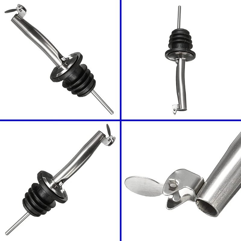 Кухонный диспенсер для масла из нержавеющей стали вина в баре бутылка