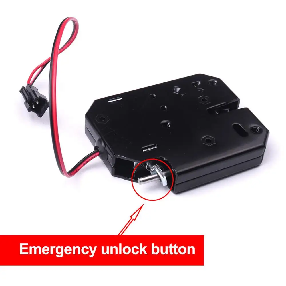 Hot 2PCS DC12V 2A K01 Electric Lock for Locking Sell-Machine Storage Shelf File Cabinet Door Locks | Обустройство дома